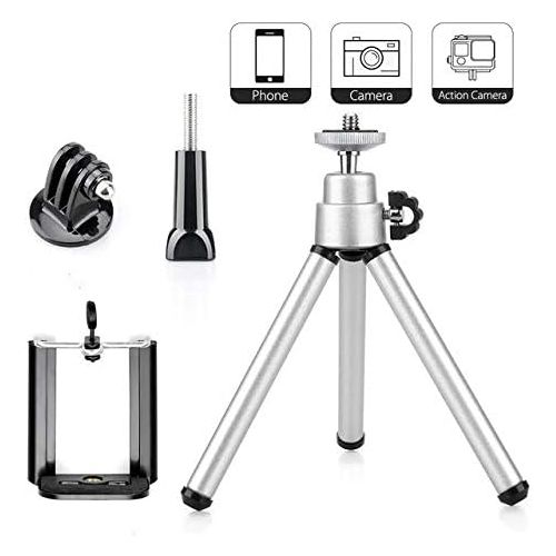  Vamson VP413 for Accessories Mini Scalable Monopod Tripod for Gopro Hero 9 8 7 6 5 4 for DJI OSMO Action for 4K (Vp413 +)