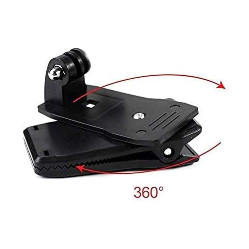  Vamson VP512 360-Degree Rotation Clip for GoPro Hero Go Pro Accessories 6 5 4 3+ 3 2 1 for Yi for SJCAM for SJ4000