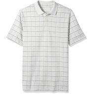 Van+Heusen Van Heusen Mens Big and Tall Short Sleeve Windowpane Polo Shirt