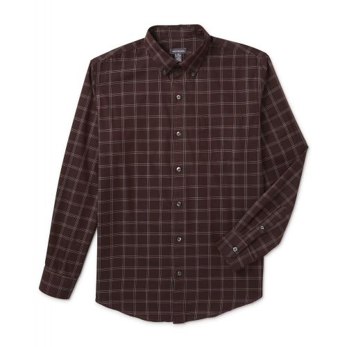  Van+Heusen Van Heusen Mens Wrinkle Free Twill Long Sleeve Button Down Shirt