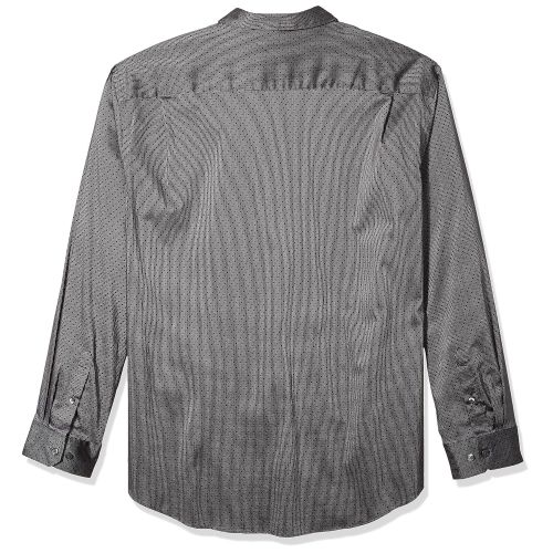  Van+Heusen Van Heusen Mens Traveler Stretch Long Sleeve Button Down Black/Khaki/Grey Shirt