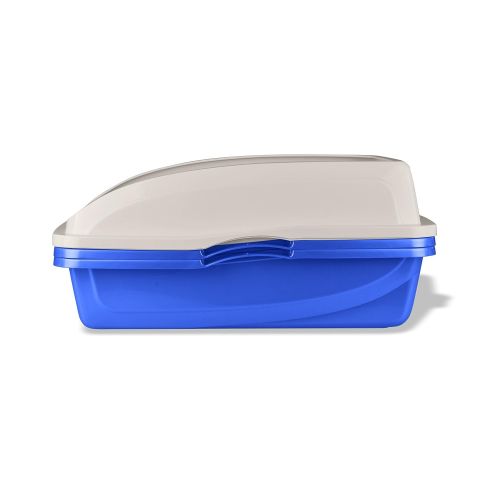  Van Ness CP5 Sifting Cat Pan/Litter Box with Frame, Blue/Gray