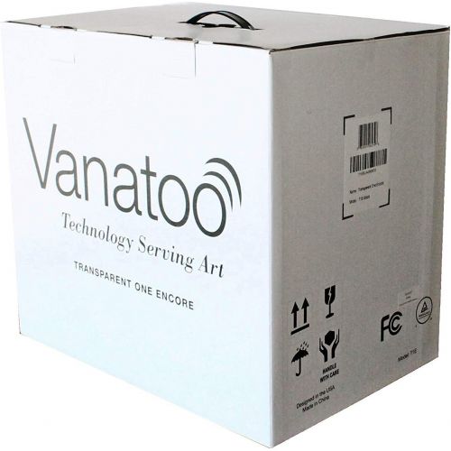  [아마존베스트]Vanatoo Transparent One Encore Powered Speakers (Black, Set of 2)