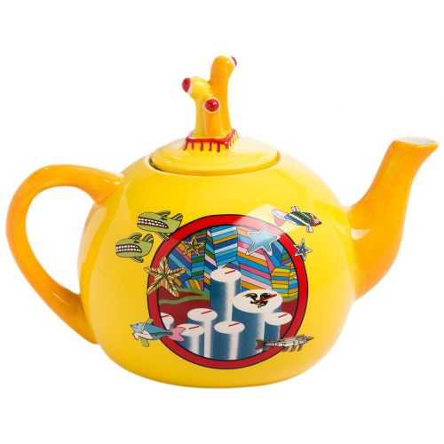  Vandor 73108 The The Beatles Yellow Submarine Ceramic Tea Pot, 32 Ounce