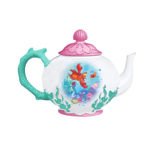  Vandor Disney The Little Mermaid Ariel and Flounder Ceramic Teapot (91008)