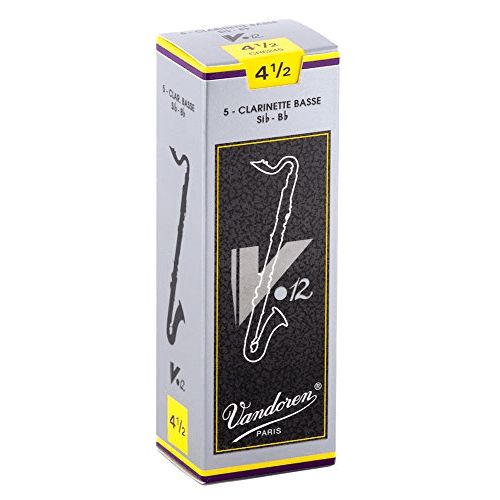  Vandoren 5 Bass Clarinet V12 Reed #4.5