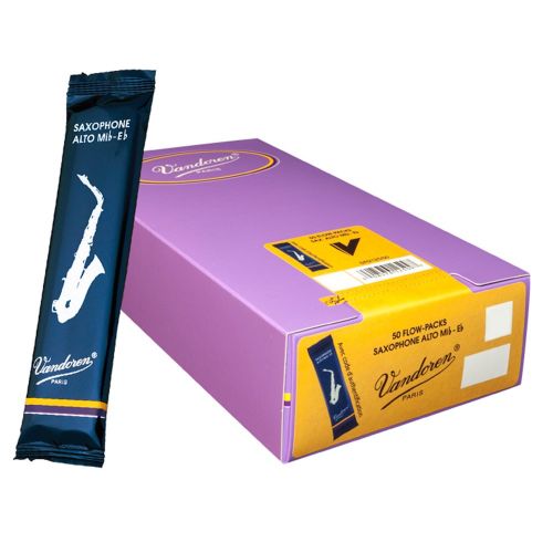  Vandoren SR213/50 Alto Sax Traditional Reeds Strength 3; Box of 50