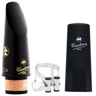 Vandoren CM60048KS Masters CL4 Bb Clarinet Mouthpiece with Silver Plated M/O Ligature and Cap