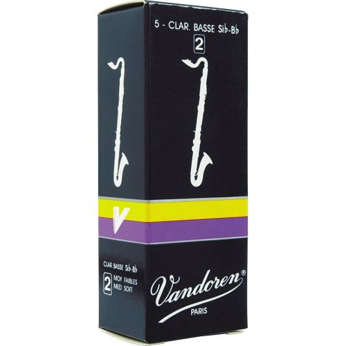  Vandoren VAND BASS/CLAR REED #3 5/BX