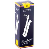 Vandoren Baritone Saxophone Reeds Strength 2 Box of 5