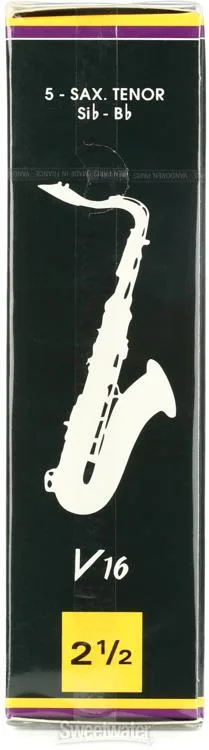  Vandoren SR7225 - V16 Tenor Saxophone Reeds - 2.5 (5-pack)