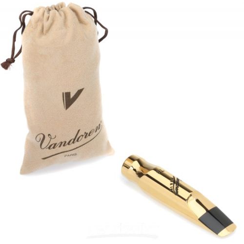  Vandoren SM824GS V16 Metal Tenor Saxophone Mouthpiece with Optimum Ligature - T8S