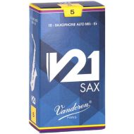 Vandoren SR815 - V21 Alto Saxophone Reeds - 5.0 (10-pack)