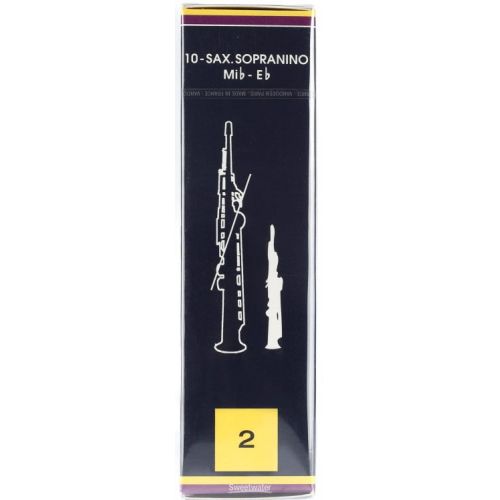  Vandoren SR232 - Traditional Sopranino Saxophone Reeds - 2.0 (10-pack)