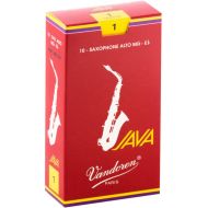 Vandoren SR261R - JAVA Red Alto Saxophone Reeds - 1.0 (10-pack)