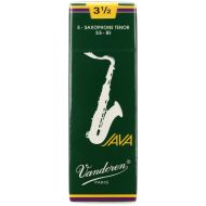 Vandoren SR2735 - JAVA Green Tenor Saxophone Reeds - 3.5 (5-pack)