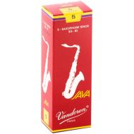 Vandoren SR275R - JAVA Red Tenor Saxophone Reeds - 5.0 (5-pack)