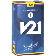 Vandoren CR8145 V21 Eb Clarinet Reed - 4.5 (10-pack)