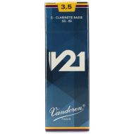 Vandoren CR8235 V21 Bass Clarinet Reed - 3.5 (5-pack)