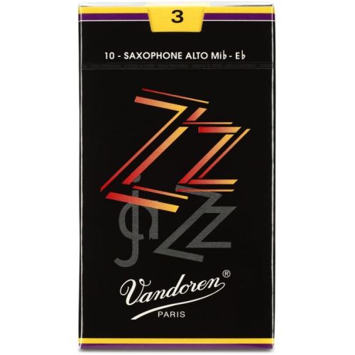  Vandoren ZZ Alto Saxophone Reeds - 3.0 (30-pack)