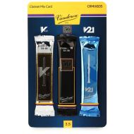 Vandoren CRMIXB35 Bb Clarinet Reed Mix Card - 3.5 (3-pack)