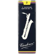 Vandoren SR242 - Traditional Baritone Saxophone Reeds - 2.0 (5-pack)