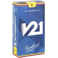 Vandoren CR805 V21 Bb Clarinet Reed - 5.0 (10-pack)