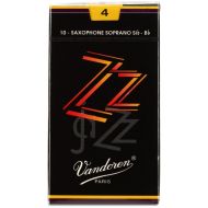 Vandoren SR404 - ZZ Soprano Saxophone Reeds - 4.0 (10-pack)