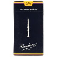 Vandoren CR1125 Traditional Eb Clarinet Reed - 2.5 (10-pack)