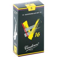 Vandoren SR705 - V16 Alto Saxophone Reeds - 5.0 (10-pack)