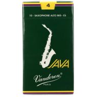 Vandoren SR264 - JAVA Green Alto Saxophone Reeds - 4.0 (10-pack)