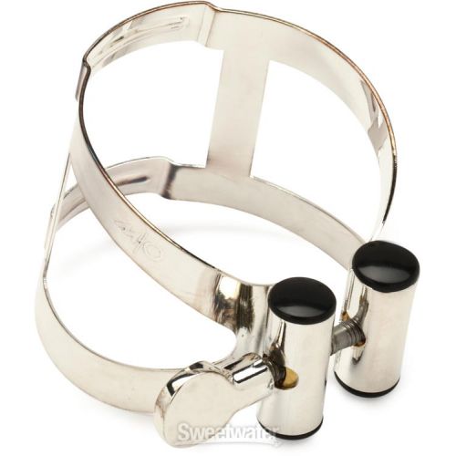  Vandoren LC54SP M|O Bass Clarinet Ligature and Cap - Silver-plated