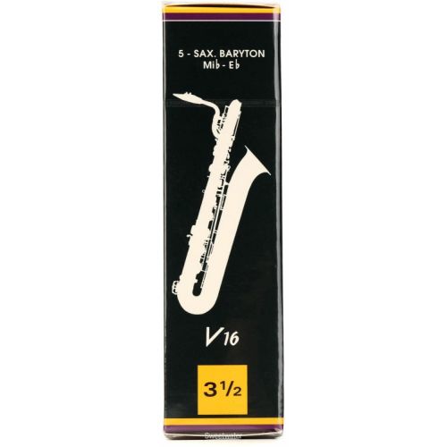  Vandoren SR7435 - V16 Baritone Saxophone Reeds - 3.5 (5-pack)
