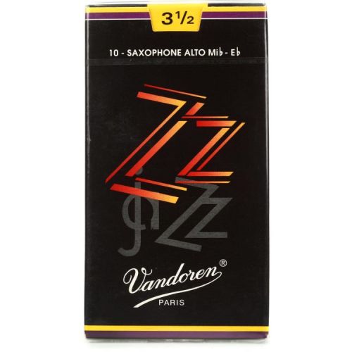  Vandoren ZZ Alto Saxophone Reeds - 3.5 (30-pack)