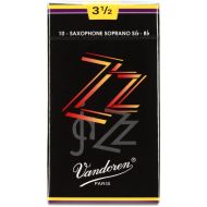 Vandoren SR4035 - ZZ Soprano Saxophone Reeds - 3.5 (10-pack)