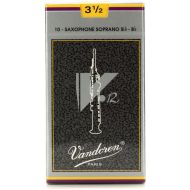 Vandoren SR6035 - V12 Soprano Saxophone Reeds - 3.5 (10-pack)