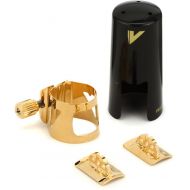 Vandoren LC06P Optimum Soprano Saxophone Ligature - Gilded Gold Demo