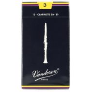 Vandoren CR103 Traditional Bb Clarinet Reed - 3.0 (10-pack)