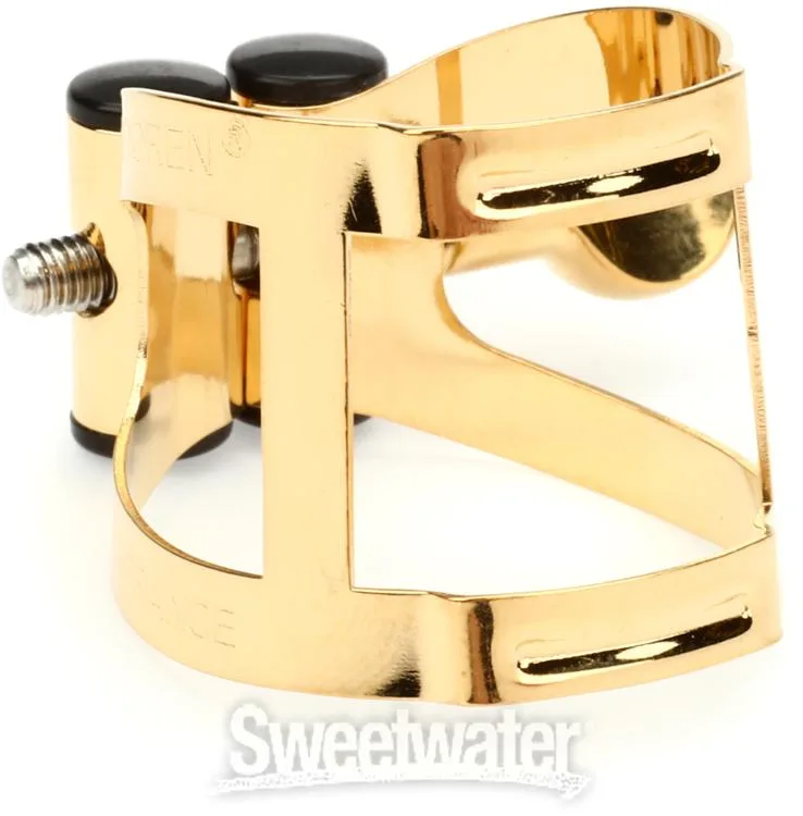  Vandoren M|O Soprano Saxophone Ligature and Cap - Gilded