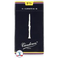 Vandoren Traditional Bb Clarinet Reed - 3.5 (30-pack)