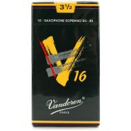 Vandoren SR7135 - V16 Soprano Saxophone Reeds - 3.5 (10-pack)