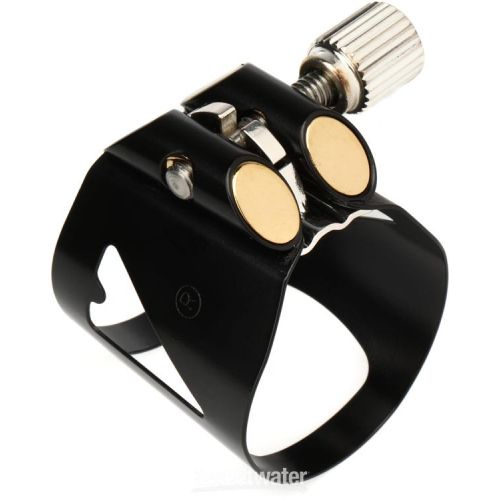  Vandoren LC01BP Optimum Bb Clarinet Ligature and Cap - Black