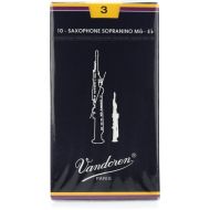 Vandoren Traditonal Sopranino Saxophone Reeds - 3.0 (10-pack)