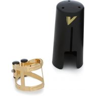 Vandoren M|O Soprano Saxophone Ligature and Cap - Gold-Plated