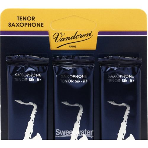  Vandoren SR222/3 Traditional Tenor Saxophone Reeds - 2.0 (3-pack)