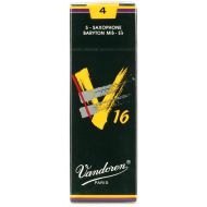 Vandoren SR744 - V16 Baritone Saxophone Reeds - 4.0 (5-pack)