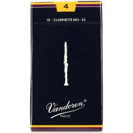 Vandoren CR114 Traditional Eb Clarinet Reed - 4.0 (10-pack)