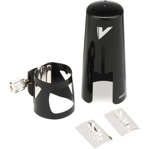  Vandoren CM1405 Black Diamond Series Bb Clarinet Mouthpiece with Ligature and Case Bundle - BD5 13 Series