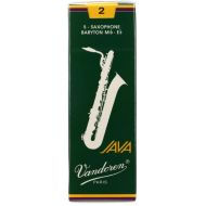 Vandoren SR342 - JAVA Green Baritone Saxophone Reeds - 2.0 (5-pack)