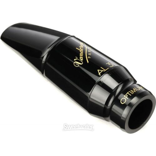  Vandoren SM711 Optimum Series Alto Saxophone Mouthpiece, Ligature, and Reeds Bundle - AL3/3.0